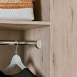 ⁦خزانة ملابس 4 أبواب بأدراج - سمبل هوم⁩ - الصورة ⁦5⁩