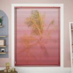 ستائر شرائح الألمنيوم  – أحمر