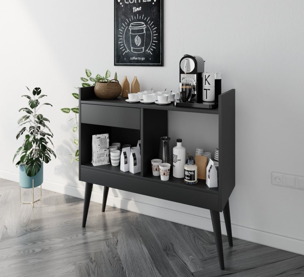 zNvLMO9EucCXEaULr2WGyZW1jdqDvcGtxmbsSsNY ركن قهوة لون أسود بدرج - الصورة 1