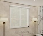⁦ستائر رول صن سكرين - ابيض⁩ - الصورة ⁦3⁩
