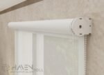 ⁦ستائر رول صن سكرين - ابيض⁩ - الصورة ⁦5⁩
