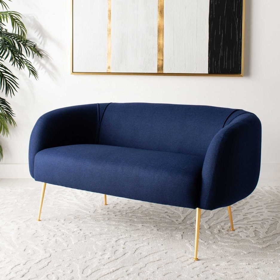 172569933356349_8-937x937 Luxury Three-Seater Loveseat Sofa, Navy Blue - Image 1