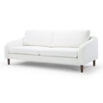 ⁦كنبه متعدد المقاسات كتان ابيض⁩ - الصورة ⁦2⁩