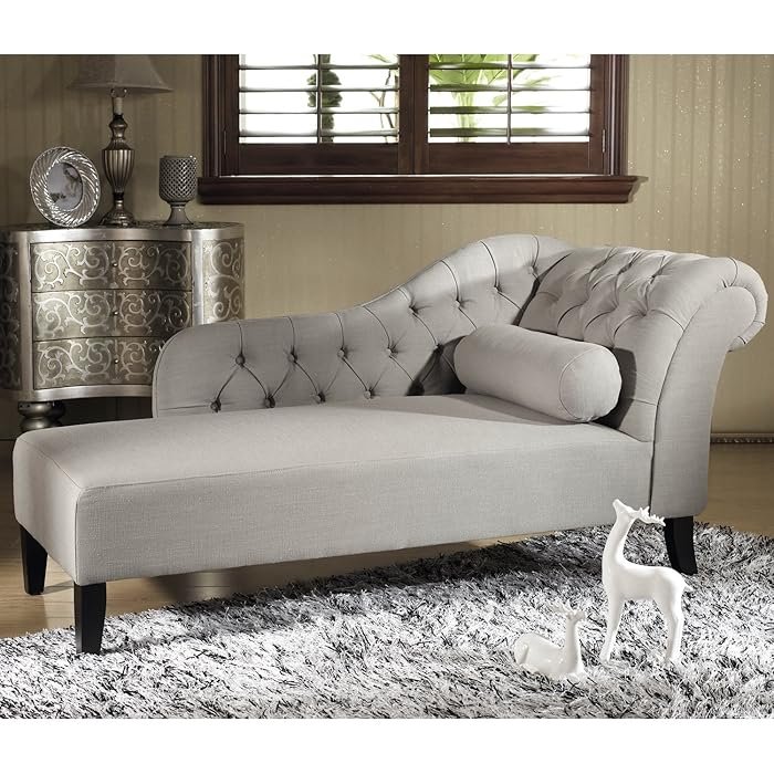 91bjw7041pL.SS700 أريكة من الكتان الحديث - رمادي - الصورة 1