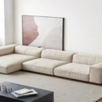 أريكة سمبل هوم ناعمه حرف L