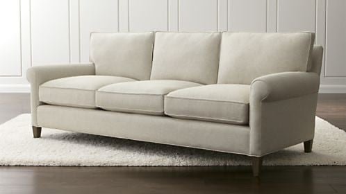 DMko9oB1GadXTFLiqZLimxWpFaksnVaO4TTETm1s Three-Seater Sectional Linen Sofa - Beige - Image 1