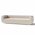 ⁦كنبة ثلاث مقاعد أندريه - بيج⁩ - الصورة ⁦4⁩