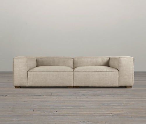 h4qC0fj7rLvNahwdvG0chRc1A5711mUB694KFrdQ Low Three-Seater Sofa, Beige Color - Image 1