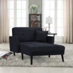 Housel Living Sofa - Blk Chair, Black