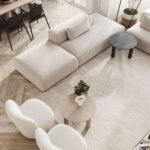 أريكة مقعدين مودرن