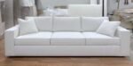 Elegant White Sofa - Image 5