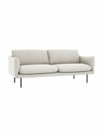 Three-Seater Sofa, Rose-Colored Sofa