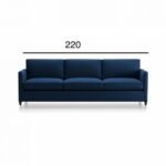 Three-Seater Sofa, Sofa For Rent - Image 3