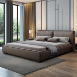 سرير مودرن جلد