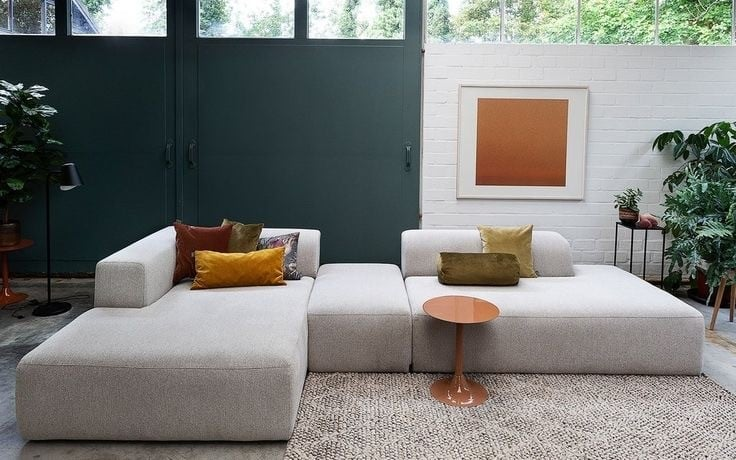 B7v44s4oCD7jpvERFi6OjD7MOyIJf73nWTxmU0un A Sofa In A Second Color, Beige. - Image 1