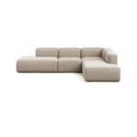 Beige 5-Seater Sofa
