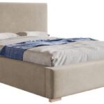 سرير سؤلان مخمل بيج