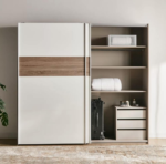 ⁦دولاب دابلين - ببابين انزلاقيين - واسع 16⁩ - الصورة ⁦3⁩