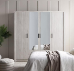 ⁦خزانة ملابس ميدلي 32 - بـ4 أبواب وأدراج⁩ - الصورة ⁦4⁩