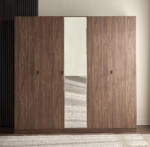 ⁦خزانة ملابس تريبيكا بـ5 أبواب وأدراج⁩ - الصورة ⁦5⁩