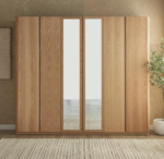 خزانة ملابس نيبولوس 30 - 6 أبواب مع أدراج