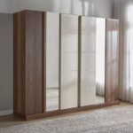 خزانة ملابس باولا 6 أبواب مع أدراج