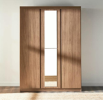 ⁦خزانة ملابس نازاريو 13 - 3 أبواب مع درج⁩ - الصورة ⁦5⁩