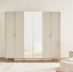 خزانة ملابس ريبل - 6 أبواب بأدراج