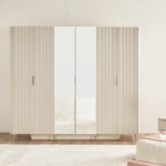 خزانة ملابس ريبل - 6 أبواب بأدراج