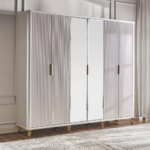 خزانة ملابس سامنتا 21 - بـ 6 أبواب وأدراج