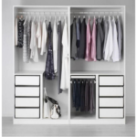 Modern White Wardrobe - Image 3