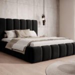 سرير مكسيم تو مخمل اسود