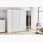 خزانة ملابس فيرونا 25 - 6 أبواب بأدراج