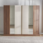 ⁦خزانة ملابس باولا 6 أبواب مع أدراج⁩ - الصورة ⁦6⁩