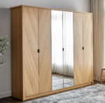 خزانة ملابس شيفي 30 - ملابس 6 أبواب