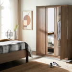 ⁦خزانة ملابس نازاريو 13 - 3 أبواب مع درج⁩ - الصورة ⁦3⁩