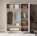 ⁦خزانة ملابس شيفرون 14 -3 ابواب⁩ - الصورة ⁦4⁩