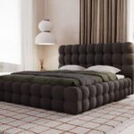 سرير قروق بوكليه اسود