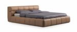 Brown Leather Swing Bed - Image 3
