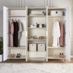 خزانة ملابس سويرل 23 - 6 أبواب بدرج - الصورة 4