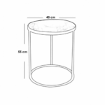 طاولة خدمة جانبية سيمبل - الصورة 4