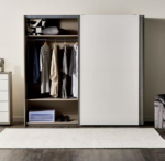 خزانة ملابس بيترا 12 - انزلاقية ببابين مع أدراج - الصورة 4