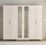 خزانة ملابس ميزون - 6 أبواب بدرج