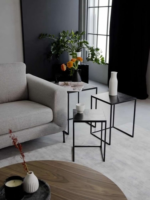 طقم طاولات خدمة مربع