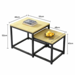 ⁦طاولات خدمة مزدوجة خشبي⁩ - الصورة ⁦4⁩