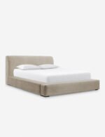 سرير كرستين مخمل بيج - الصورة 2