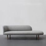 ⁦أريكة واحة كتان رمادي⁩ - الصورة ⁦2⁩