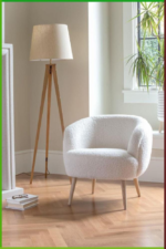 ⁦كرسي ابيض فخم⁩ - الصورة ⁦4⁩