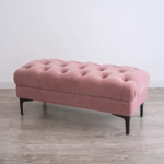 بوف زهري انيق بارجل سوداء - Image 2