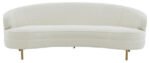 Viking Bouclé Beige Sofa - Image 2